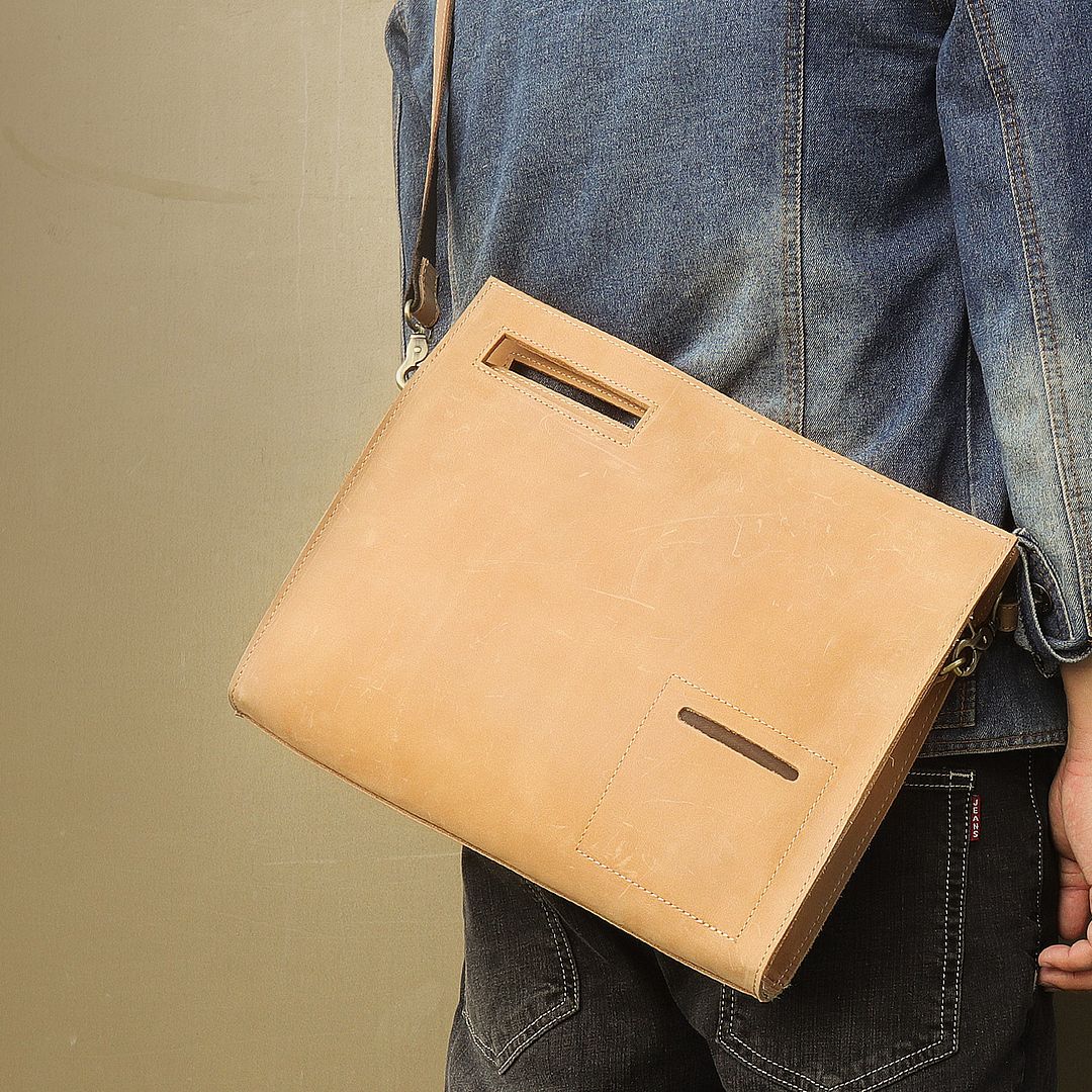 document bags leather